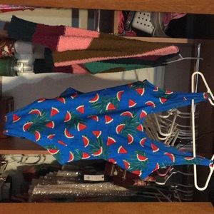 One piece bathing suit